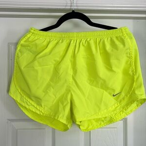 Nike Running Shorts Highlighter Yellow
